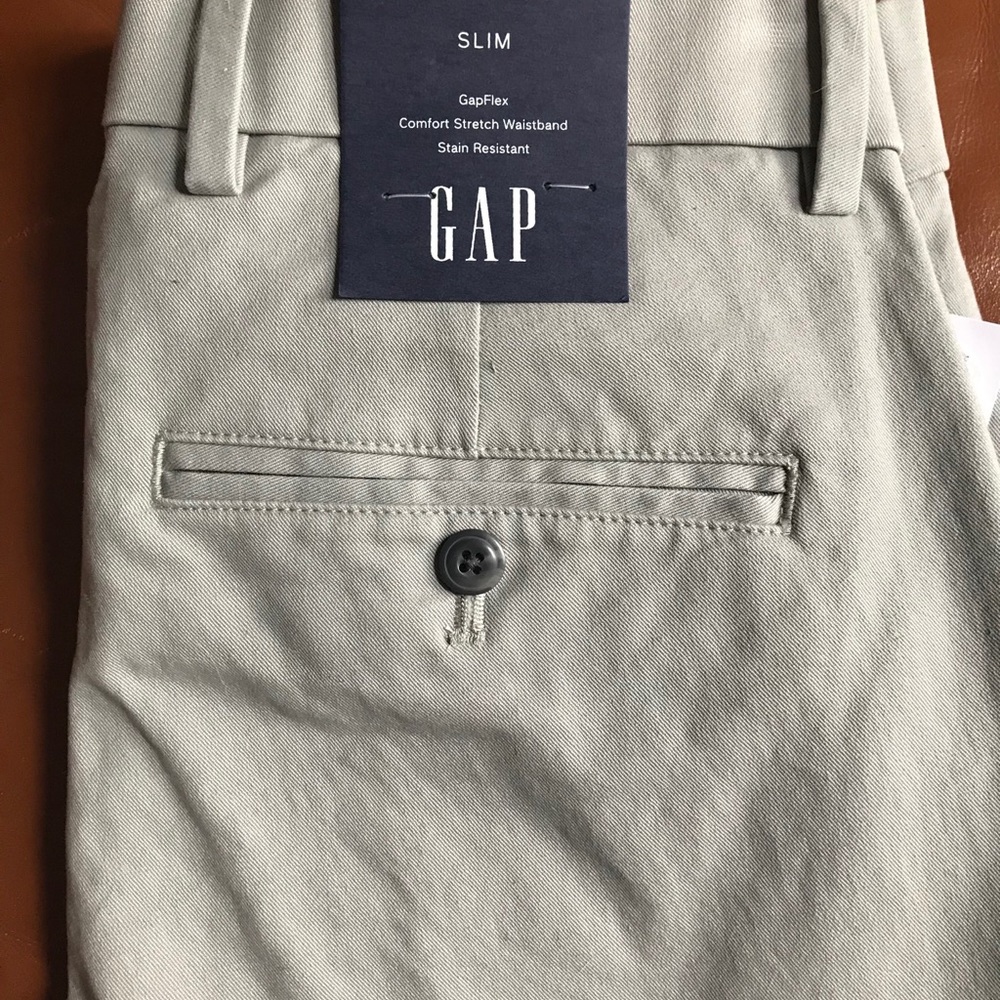 Gap Flex Light Khaki Men’s Pants 28x30 Slim